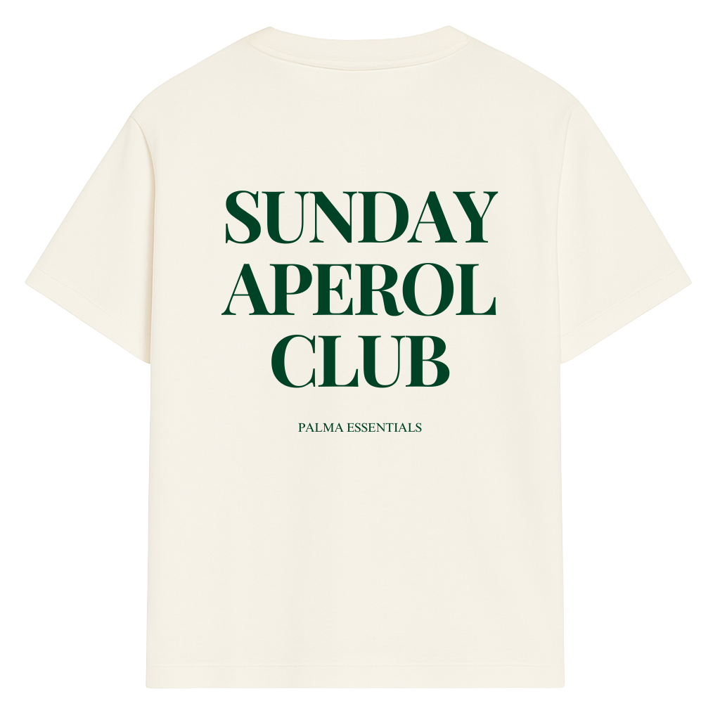 SUNDAY APEROL - OVERSIZED SHIRT