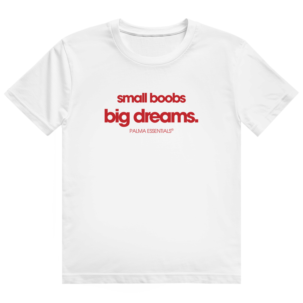 small boobs big dreams - Tee