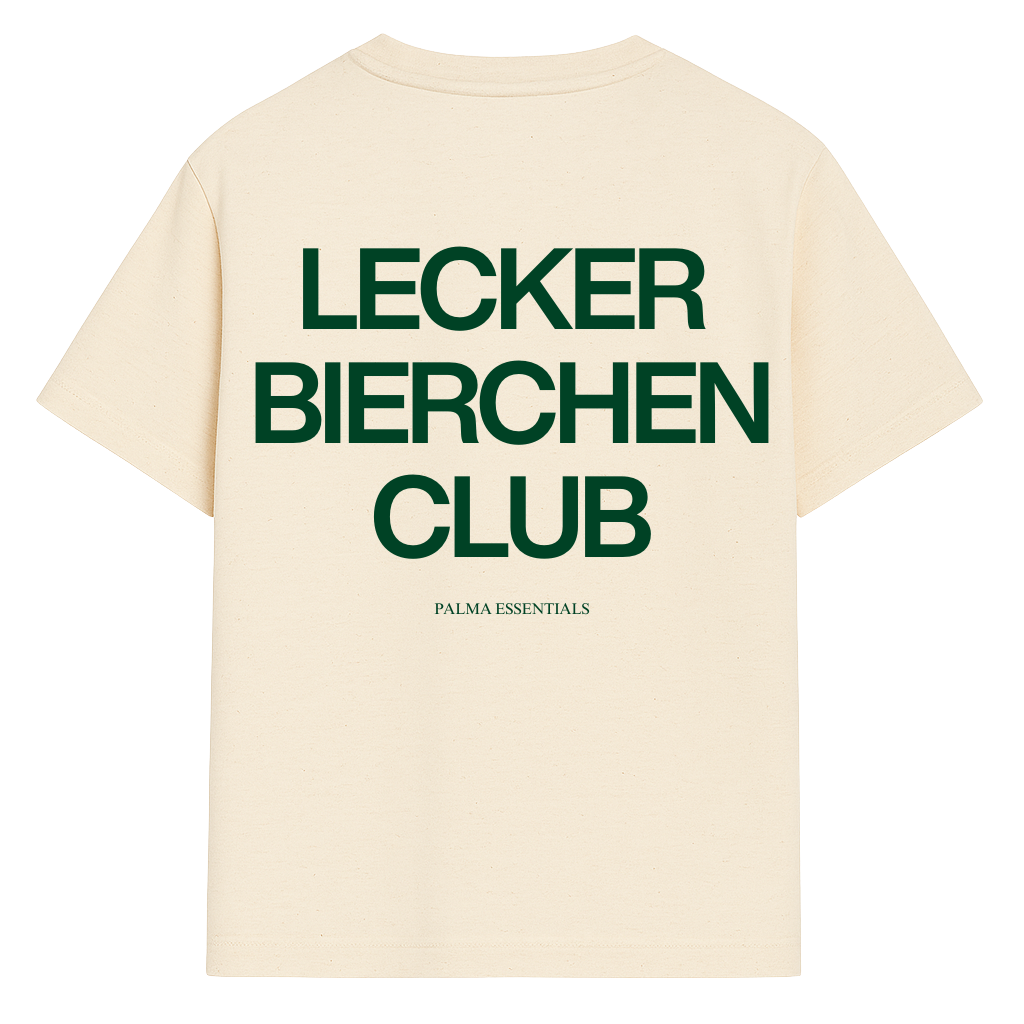 LECKER BIERCHEN CLUB - OVERSIZED SHIRT