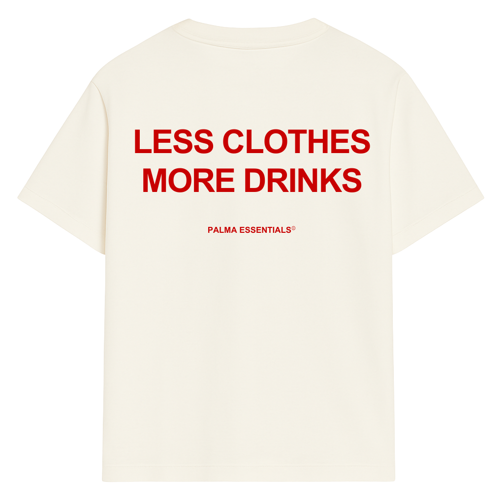 LESS CLOTHES - OVERSIZED SHIRT
